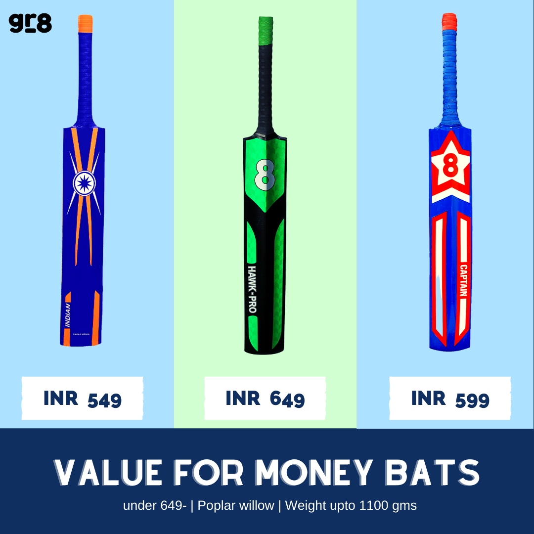 Value For Money gr8 Bats