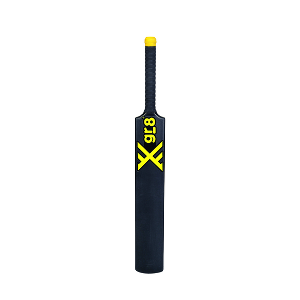 gr8 Fiber/PVC Plastic Full Size Cricket Bats lime yellow colour for Age Group 15+